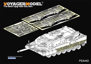 Modern German Leopard 2A5/A6 Track Covers (GP) (Plastic model)