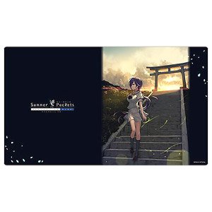 [Summer Pockets Reflection Blue] Rubber Mat (Shizuku Mizuori) (Card Supplies)