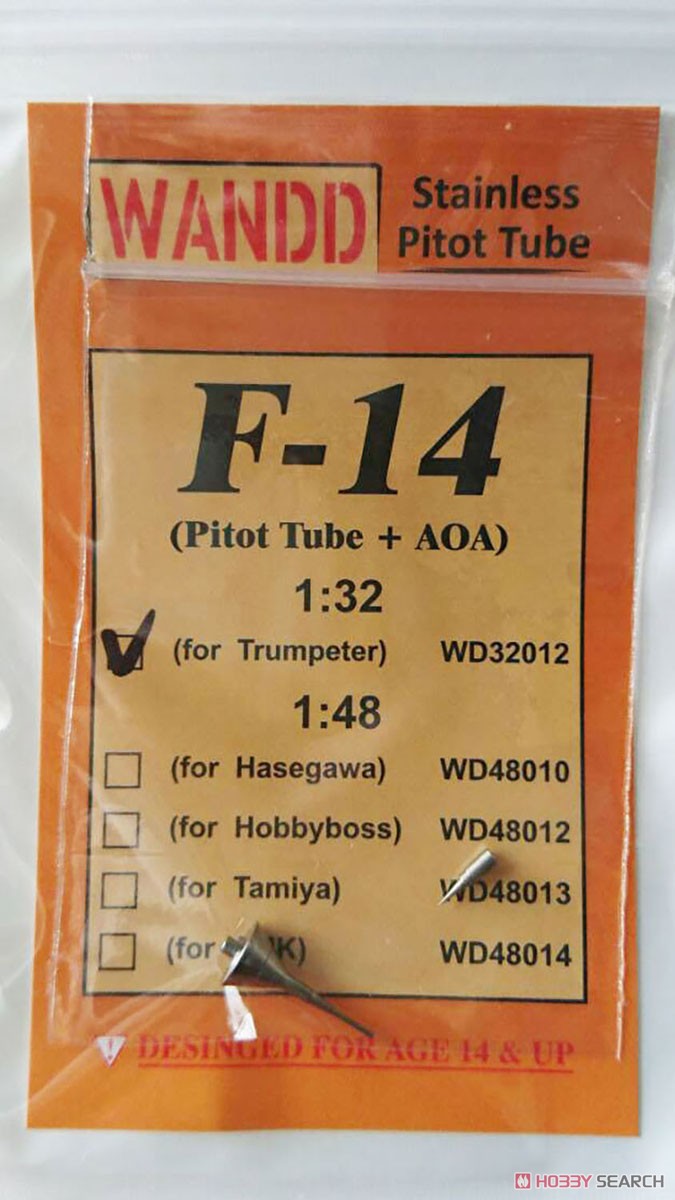 F-14 Tomcat Pitot Tube + AOA (for Trumpeter) (Plastic model) Item picture1