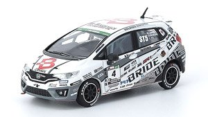 Honda FIT 3 RS #4 `BRIDE` スーパー耐久 2017 (ミニカー)