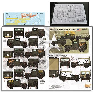M151 Gun Trucks in Vietnam (Decal)