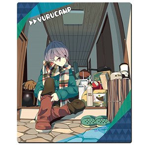 [Yurucamp] Rubber Mouse Pad Ver.2 Design 01 (Rin Shima/A) (Anime Toy)
