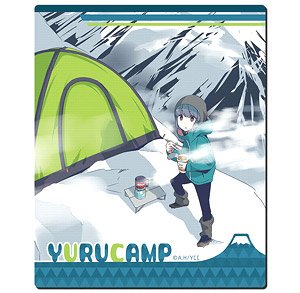 [Yurucamp] Rubber Mouse Pad Ver.2 Design 02 (Rin Shima/B) (Anime Toy)