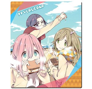 [Yurucamp] Rubber Mouse Pad Ver.2 Design 05 (Assembly/A) (Anime Toy)
