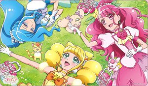 Character Rubber Mat Healin` Good PreCure (A) (ENR-037) (Card Supplies)