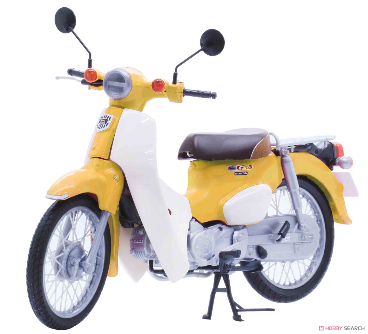 Honda Super Cub110 (Pearl Flash Yellow) (Model Car) Item picture1
