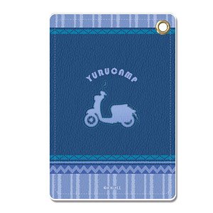[Yurucamp] Leather Pass Case Ver.2 Design 07 (Motif/A) (Anime Toy)