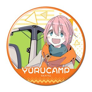 「ゆるキャン△」 缶バッジ デザイン01 (各務原なでしこ/A) (キャラクターグッズ)