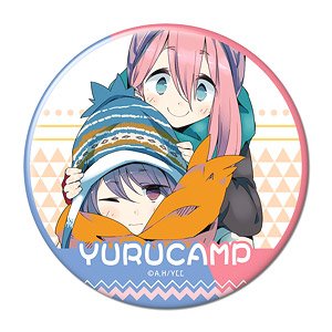 [Yurucamp] Can Badge Design 08 (Nadeshiko Kagamihara & Rin Shima/A) (Anime Toy)