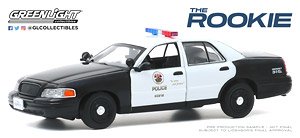 The Rookie (2018-Current TV Series) - 2008 Ford Crown Victoria Police Interceptor - Los Angeles Police Department (LAPD) (Diecast Car)