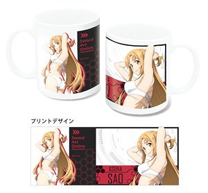 [Sword Art Online Alicization] Mug Cup Design 01 (Asuna/A) (Anime Toy)