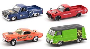 Model Kit Release 30 (Set of 4) (Diecast Car)