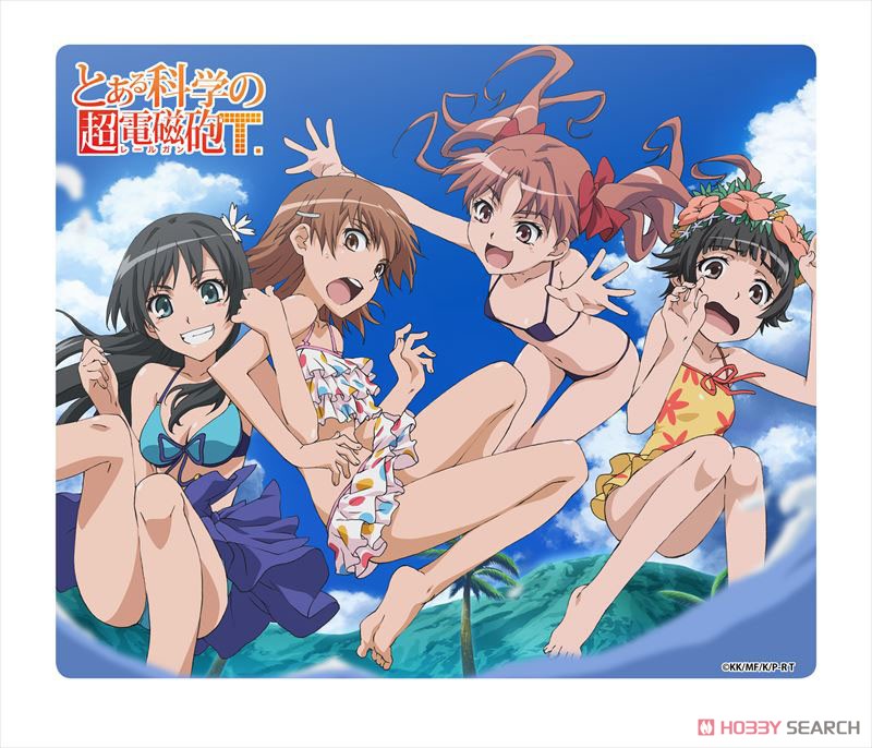 A Certain Scientific Railgun T Mouse Pad [Sea Bathing] (Anime Toy) Item picture1