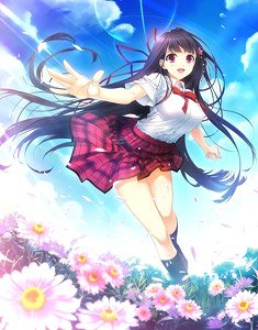 彼女と俺と恋人と。 美萩野綾乃 A1タペストリー (キャラクターグッズ)
