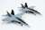 アメリカ海軍 F/A-18F スーパーホーネット `ジョリーロジャース` (複座型) 2機セット (プラモデル) その他の画像4