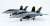 アメリカ海軍 F/A-18F スーパーホーネット `ジョリーロジャース` (複座型) 2機セット (プラモデル) その他の画像7