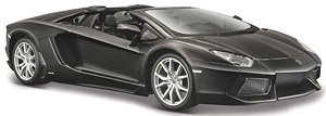 Lamborghini Aventador Roadster Dar Black (Diecast Car)