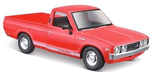 Datsun 620 Pickup Red Orange (Diecast Car)