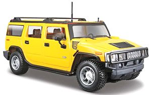 Hummer H2 Yellow (Diecast Car)