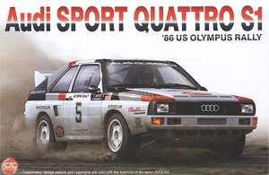 1/24 レーシングシリーズ アウディ スポーツクワトロ S1 1986 US オリンパスラリー (プラモデル)