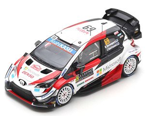 Toyota Yaris WRC Toyota Gazoo Racing WRT No.69 Rally Monte Carlo 2020 K.Rovanpera - J.Halttunen (Diecast Car)