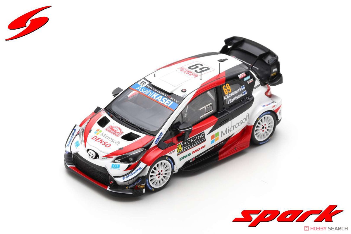 TOYOTA Yaris WRC TOYOTA GAZOO Racing WRT No.69 Rally Monte Carlo 2020 K.Rovanpera J.Halttunen (ミニカー) 商品画像1
