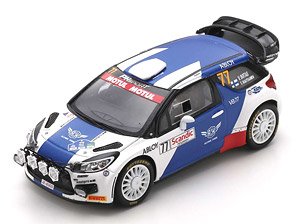 Citroen DS3 WRC PH Sport No.77 Arctic Lapland Rally 2020 V.Bottas - T.Rautiainen (Diecast Car)