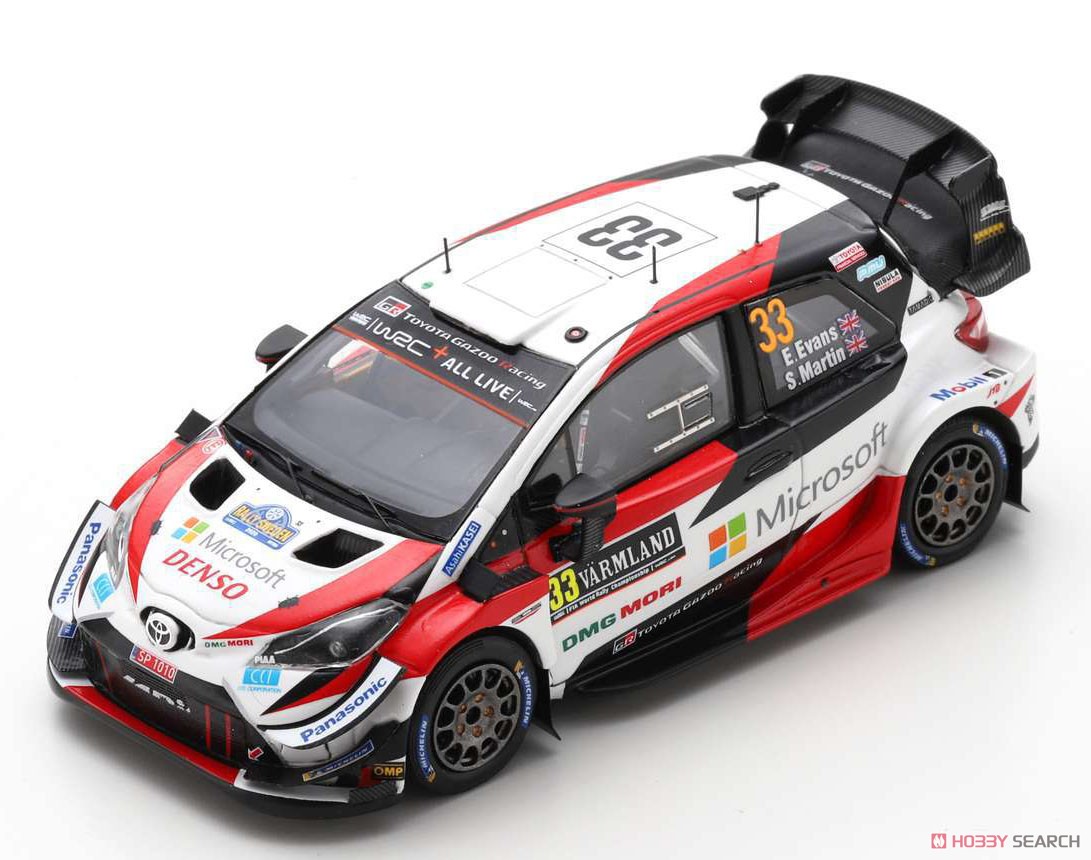 Toyota Yaris WRC Toyota Gazoo Racing WRT No.33 Winner Rally Sweden 2020 E.Evans - S.Martin (Diecast Car) Item picture1