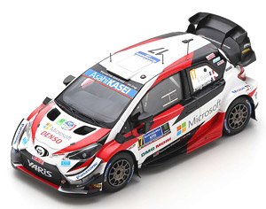 Toyota Yaris WRC Toyota Gazoo Racing WRT No.17 Winner Rally Guanajuato Mexico 2020 S.Ogier - J.Ingrassia (Diecast Car)