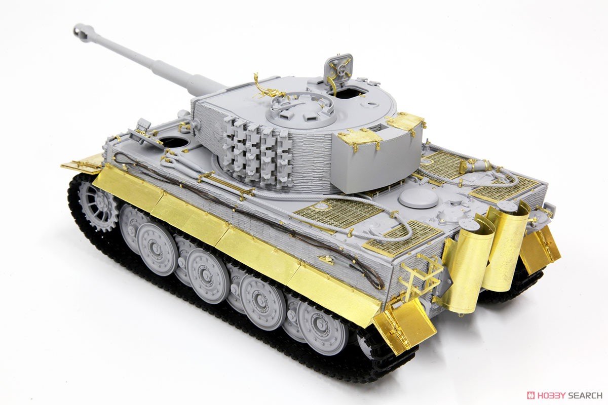 WW.II ドイツ軍 重戦車ティーガーI 後期生産型 w/ツィメリットコーティング ディテールアップパーツ付き (プラモデル) 商品画像2