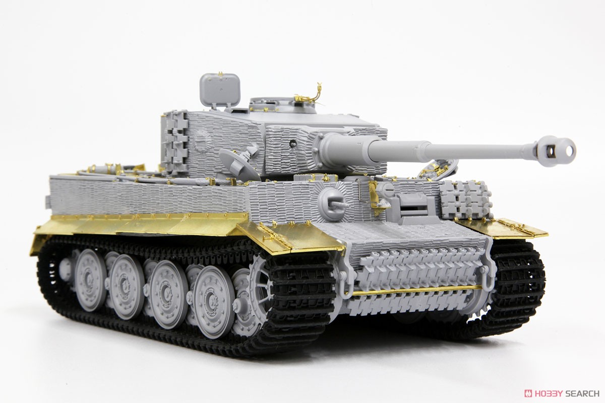 WW.II ドイツ軍 重戦車ティーガーI 後期生産型 w/ツィメリットコーティング ディテールアップパーツ付き (プラモデル) 商品画像8