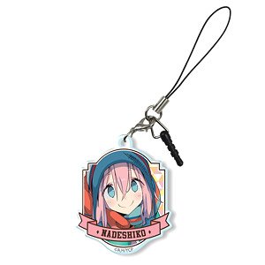 [Yurucamp] Acrylic Earphone Jack Accessory Design 08 (Nadeshiko Kagamihara/C) (Anime Toy)