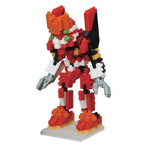 nanoblock Charanano Evangelion Production Model-02 (Block Toy)