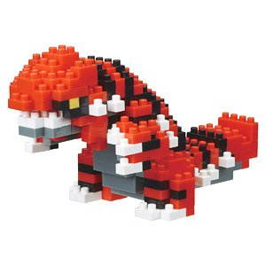 nanoblock Pokemon Groudon (Block Toy)