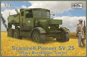 Scammell Pioneer SV/2S Heavy Breakdown Tractor (Plastic model)