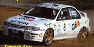 スバル インプレッサ 555 1998年 Rally II Ciocco 優勝 #6 A.Navarra/R.Casazza (ミニカー)