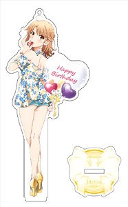 My Teen Romantic Comedy Snafu Fin Acrylic Figure S Iroha Isshiki Flower Pattern (Anime Toy)