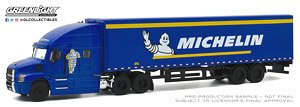 2019 Mack Anthem 18 Wheeler Tractor-Trailer - Michelin Tires (ミニカー)