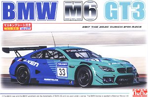 1/24 レーシングシリーズ BMW M6 GT3 2017 ニュルブルクリンク24時間レース マスキングシート付き (プラモデル)