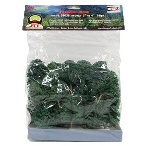 92035 (HO) HO Scale Scenic Tree 3`` to 4`` (24 Pieces) (Model Train)