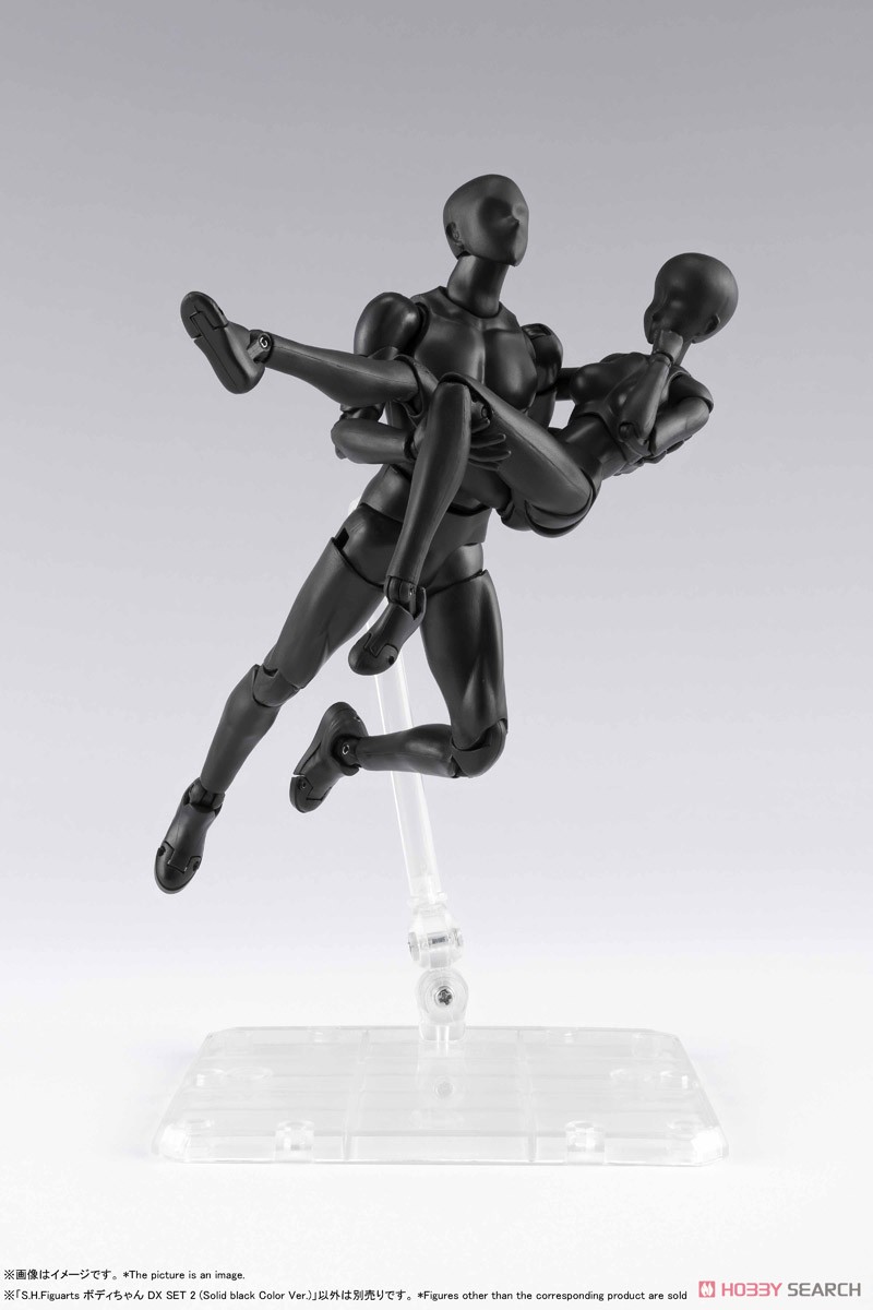 S.H.Figuarts Body-chan DX Set 2 (Solid Black Color Ver.) (Completed) Other picture1