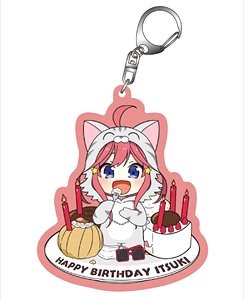 The Quintessential Quintuplets Animarukko Acrylic Key Ring Itsuki (Birthday Ver.) (Anime Toy)