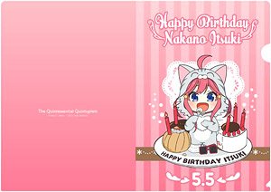 The Quintessential Quintuplets Animarukko Clear File 2020 Birthday Ver. Itsuki (Anime Toy)