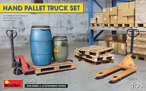 Hand Pallet Truck Set (Plastic model)