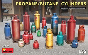 Propane / Butane Cylinders (Plastic model)