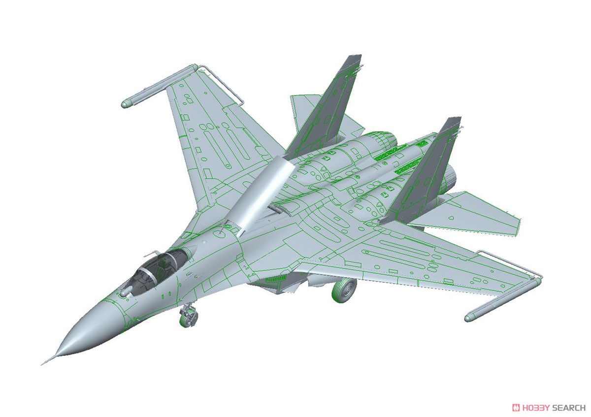 Su-27 フランカーB ロシアンナイツ (プラモデル) その他の画像1