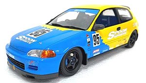 Honda Civic (EG6) Spoon Sports (Blue / Yellow) Hong Kong Exclusive Model (Diecast Car)