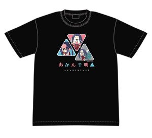 Yurucamp Akan Chiaki T-Shirt L (Anime Toy)