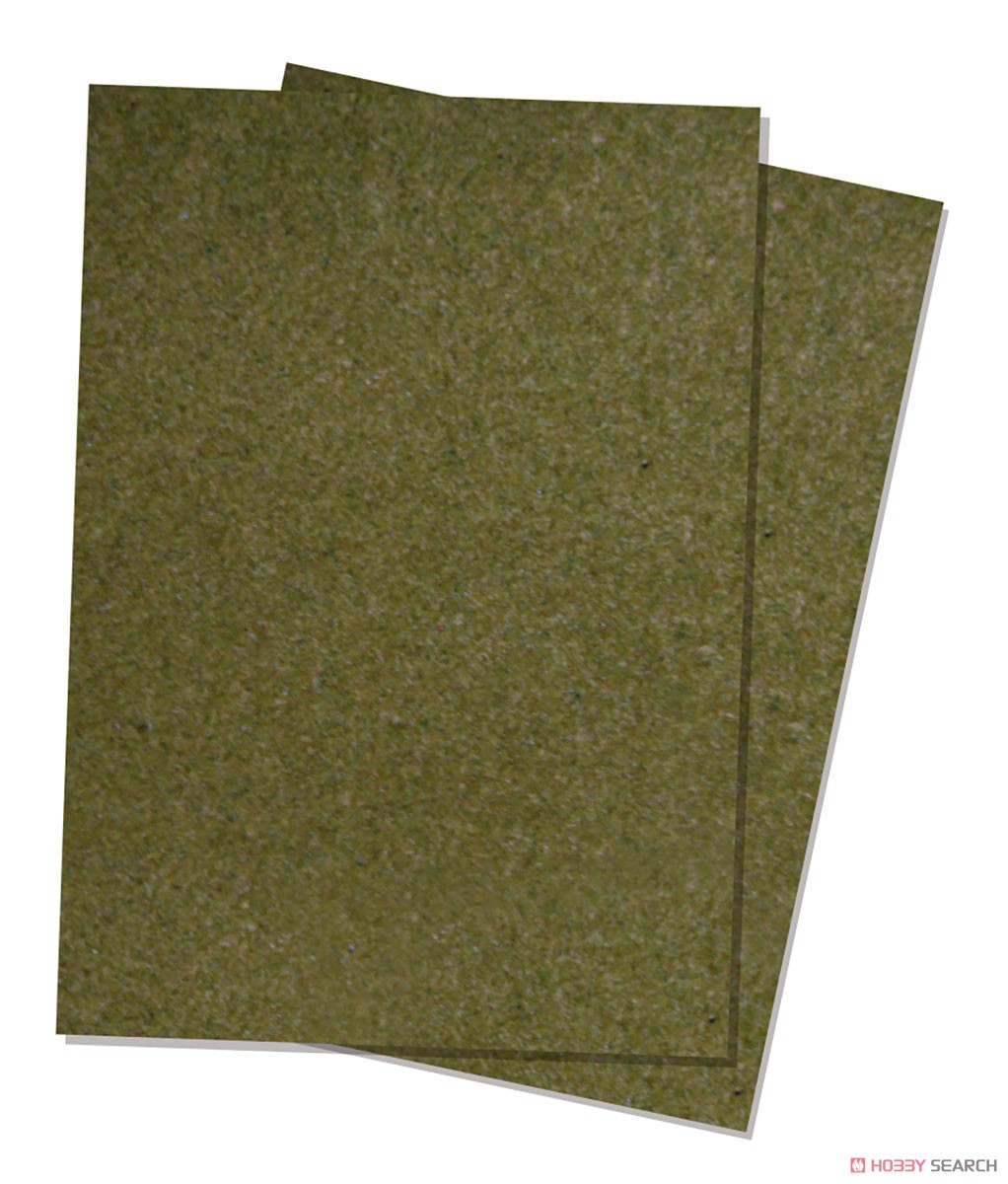 ジオラマシート 草地・枯草 (A4サイズ2枚入) (素材) 商品画像1