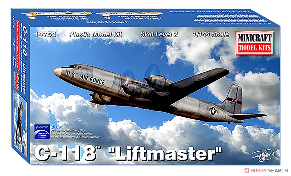 アメリカ空軍 C-118 `リフトマスター` (プラモデル) パッケージ1